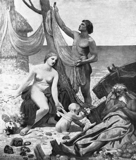 MT_101_Puvis de Chavannes Pierre_The Fishermans Family_1875